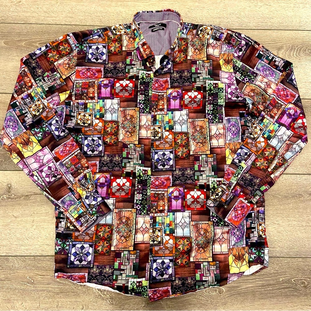 Mizumi Couture Modern Fit Cotton Button Up Size XXL